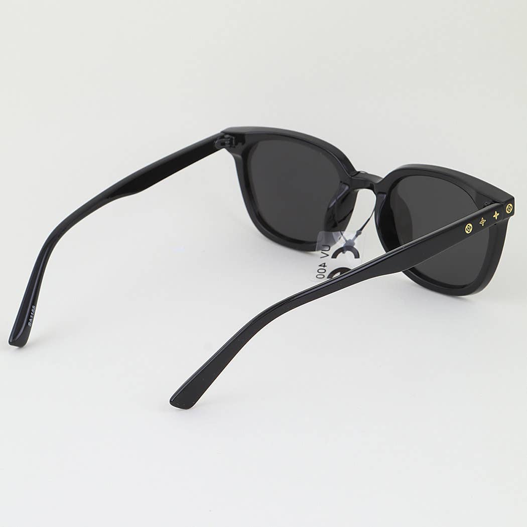 Luxury Clover Charm Sunglasses