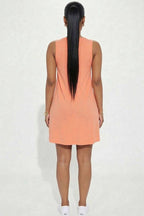 Comfy Sleeveless Flare Mini Dress