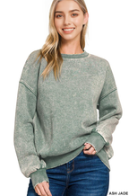 Acid Washed Pullover