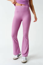 Venice Seamless-Front Flare Pants
