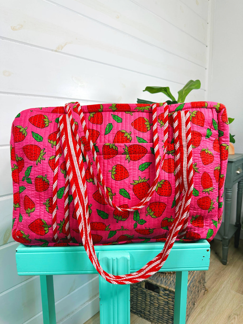 Local Royal Quilted Duffle Bag Weekender Bag