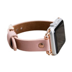 Apple Watch Band 38mm 40mm 42mm 44mm, Leather Watchband, Leopard Apple Watch Strap, iWatch Bracelet, Personalized Gift, Custom iWatch Band