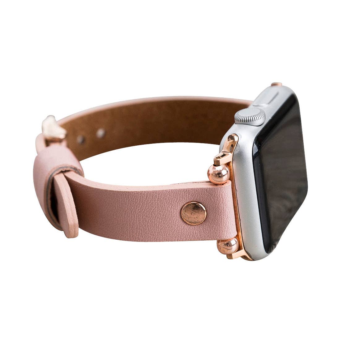 Apple Watch Band 38mm 40mm 42mm 44mm, Leather Watchband, Leopard Apple Watch Strap, iWatch Bracelet, Personalized Gift, Custom iWatch Band