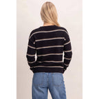 Striped Crew Neck Sweater