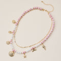 Coastal Charm Layered Bead | Necklace