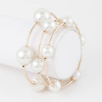 Multi Pearl Bead Bracelet