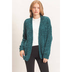 Patch Pocket Chenille Cardigan