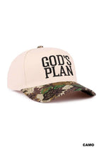 0304 God's Plan Two Tone Cotton Hat SI-29581