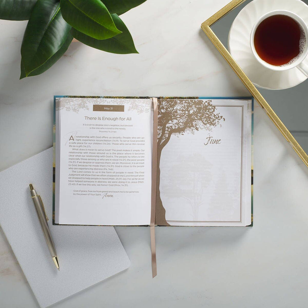 Devotional Rooted in Faith Hardcover