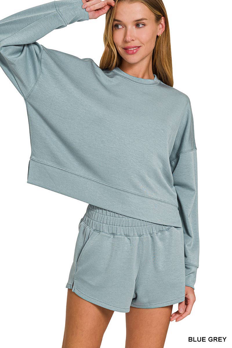 Scuba Long Sleeve Shorts Set