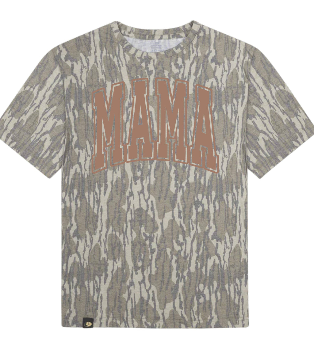 Varsity CUSTOM Puff Vinyl Camo Tee