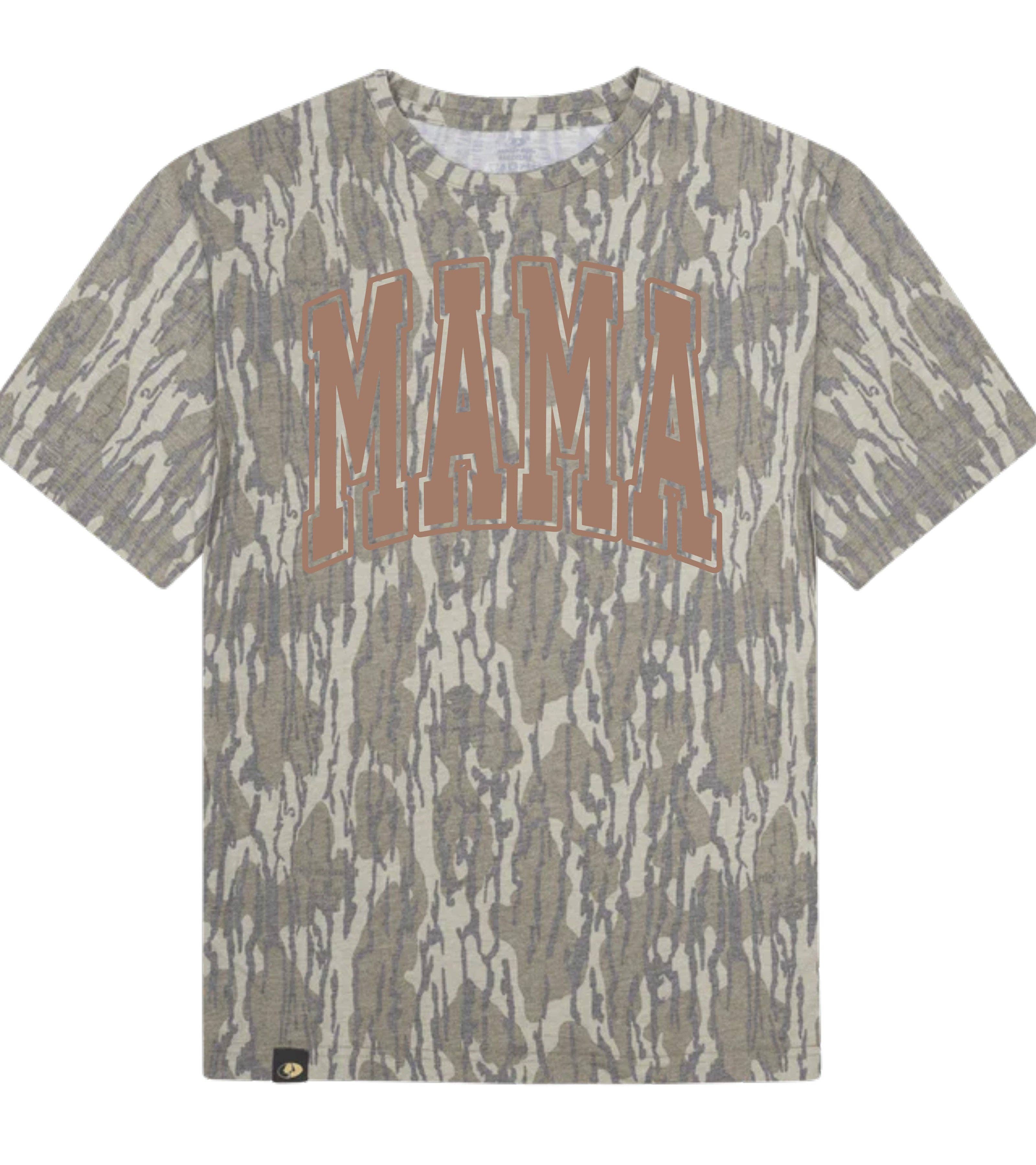 Varsity CUSTOM Puff Vinyl Camo Tee