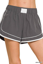 0424 Soft Woven Lined Dolphin Shorts SI-29771