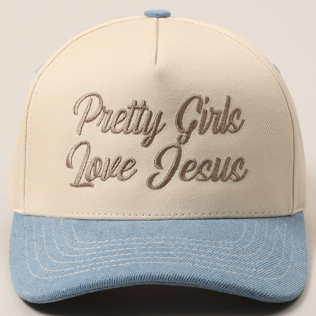 Pretty Girls Love Jesus Hat