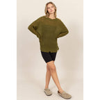 Distressed Knit Sweater