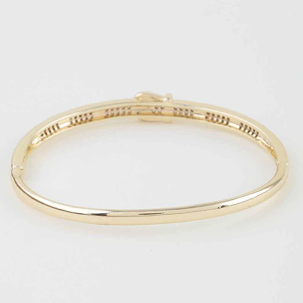 Bejeweled Buckle Belt Cuff Bracelet