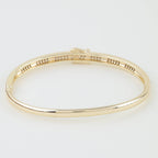Bejeweled Buckle Belt Cuff Bracelet