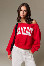 PT17835-6 Sydney Varsity Game Day Sweatshirt