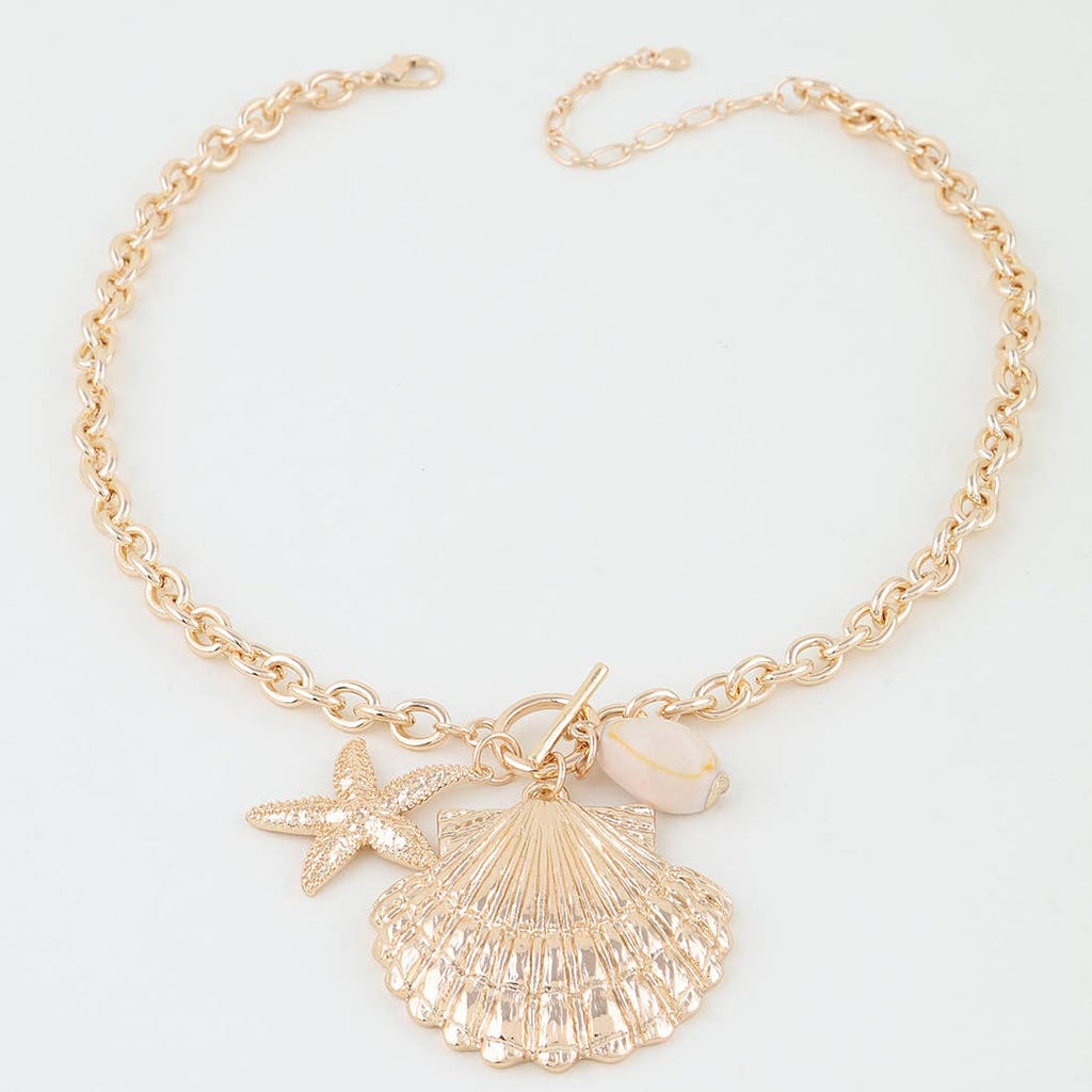 Multi Under the Sea Charms Necklace