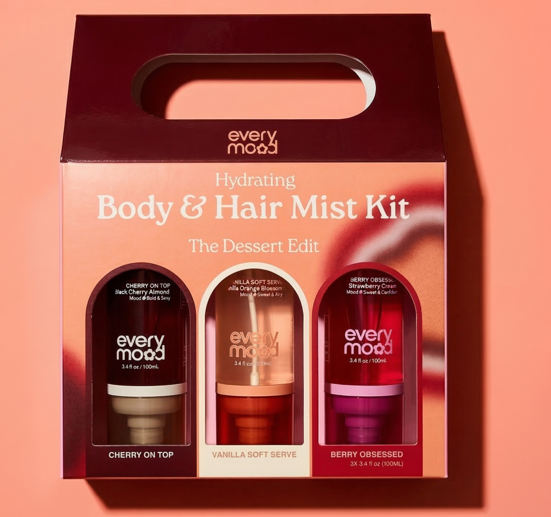 Body & Hair Mist Trio Gift Set | Dessert Edit | 100mL