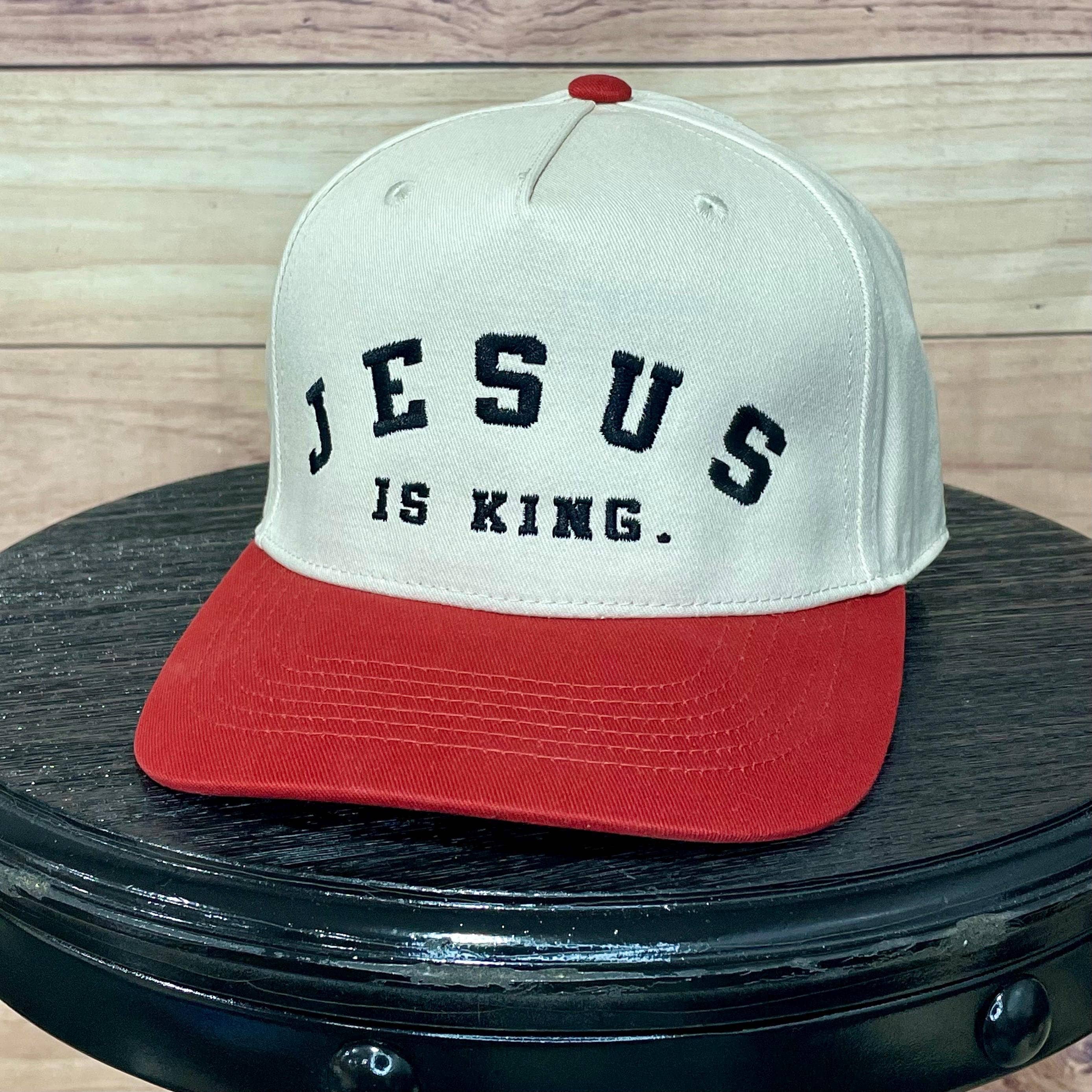 Jesus is King | LC Elizabeth Original | Embroidered Baseball Hat