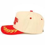 C.C MAKE AMERICA PRAY AGAIN Letter on Two Tone Trucker Hat