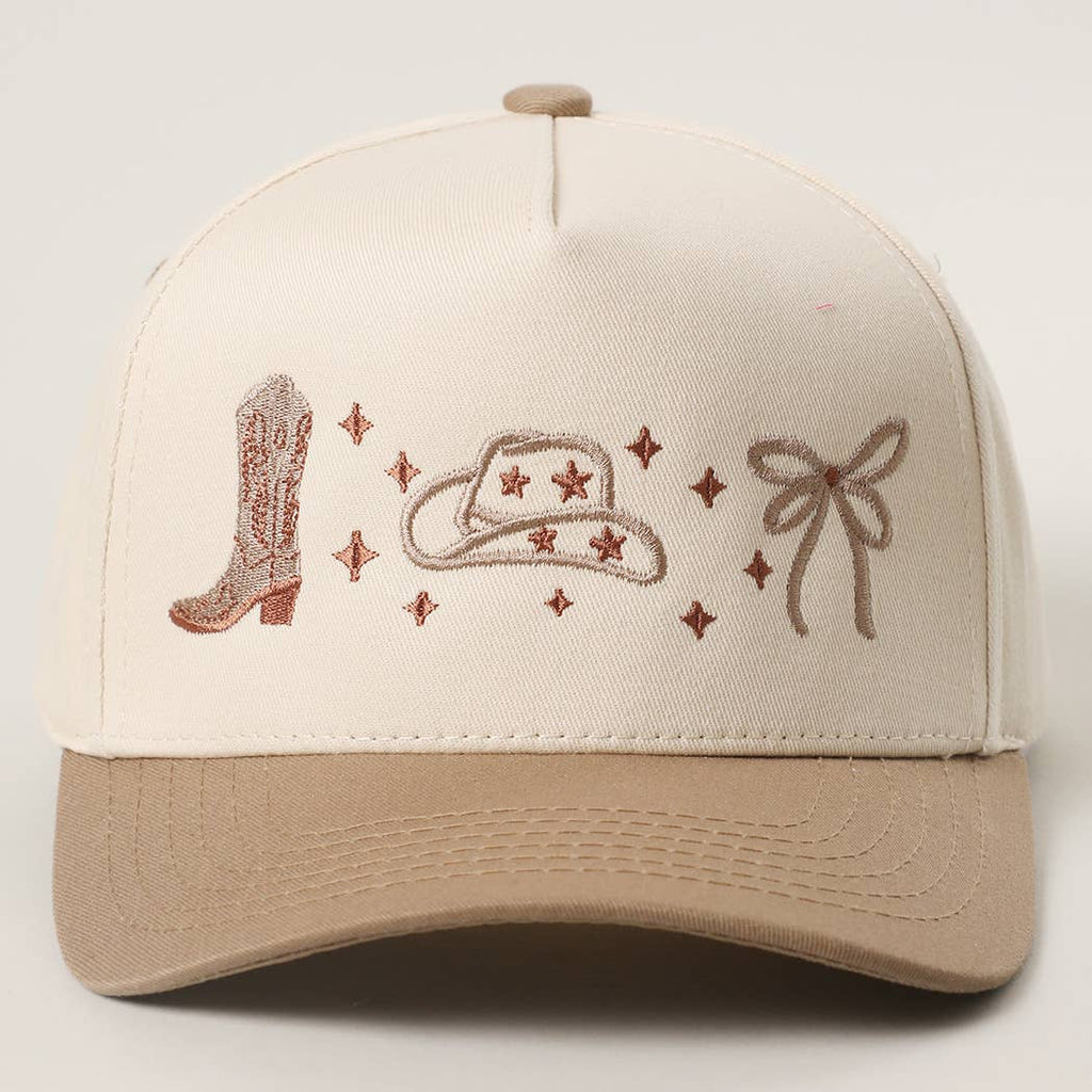 Fest  Embroidery Two-Tone Trucker Hat