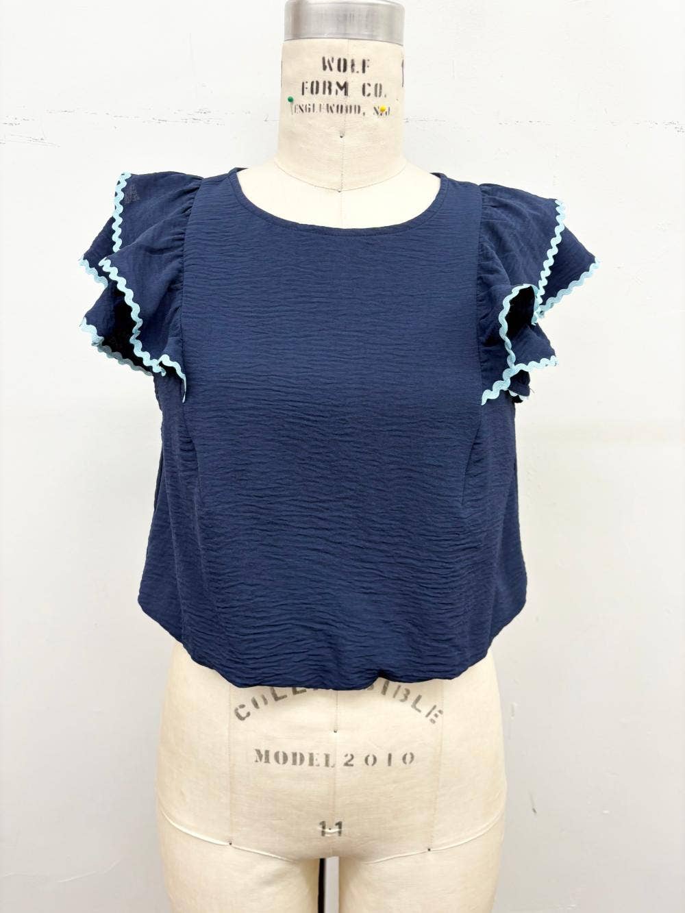Ruffle Sleeve Airflow Top