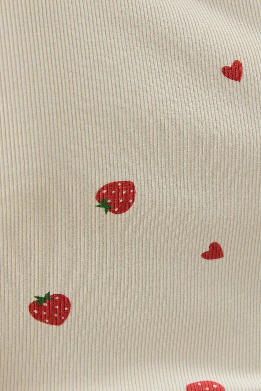 Strawberry Scoop Neck Tank Top