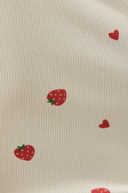 Strawberry Scoop Neck Tank Top