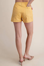 Colette Shorts Scallop Detail Pocket