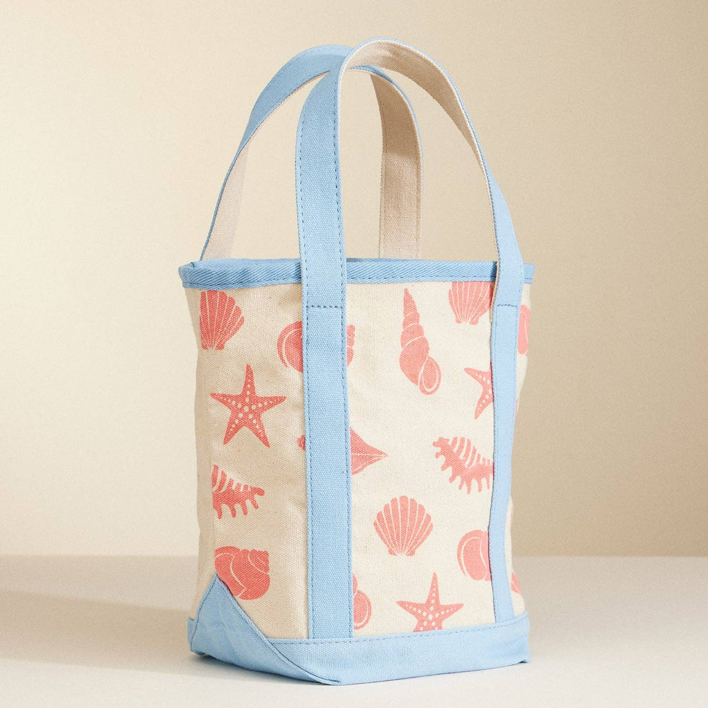 Small Canvas Bag | Sea Shell Print