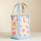 Small Canvas Bag | Sea Shell Print