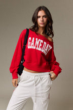 PT17835-6 Sydney Varsity Game Day Sweatshirt