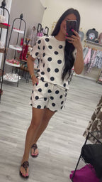 Polka Dot Short Set